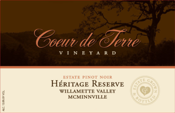 2023 Heritage Reserve Estate Pinot Noir 